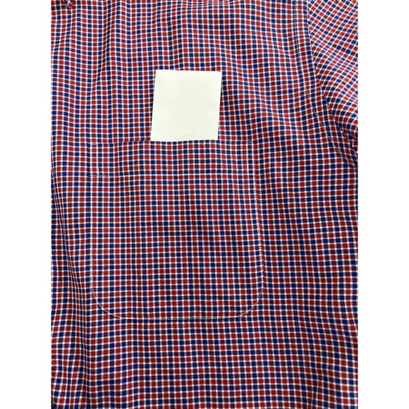Brooks Brothers 1818 Regent Shirt Men’s L Blue Red Check Non Iron Preppy - Picture 4 of 8